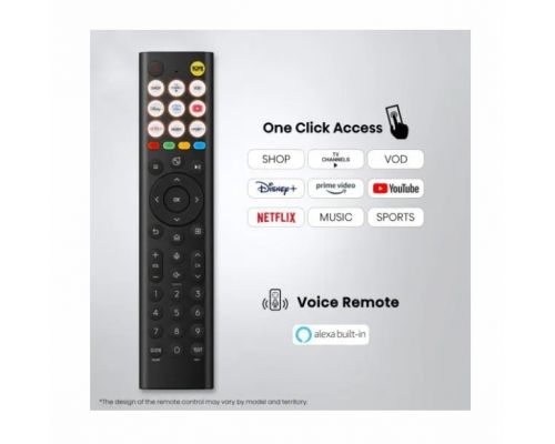 Hisense 55" A6S, 4K Ultra HD 3840x2160, DLED, DFA, Precision Colour, HDR 10+, HLG, Dolby Vision,Light sensor, Smart TV, WiFi, BT, AnyView Cast, Gaming Mode, 1xHDMI2 eArc, 3xHDMI, 2xUSB, LAN, CI+, DVB-T2/C/S2, Black, image _ab__is.image_number.default