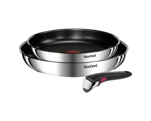 Комплект тигани Tefal L897S374 SET 3P G6 ING EMOTION IND SS CO, image 