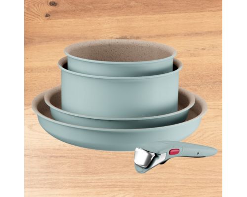 Комплект тигани и тенджери, Tefal L8049502 Set 5Pcs Ing6 Harmony Eucal Fr, image _ab__is.image_number.default