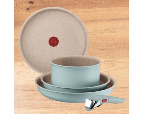 Комплект тигани и тенджери, Tefal L8049502 Set 5Pcs Ing6 Harmony Eucal Fr, image _ab__is.image_number.default