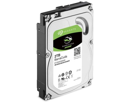 Хард диск SEAGATE BarraCuda, 2TB, 256MB, 7200 rpm,  SATA 3, ST2000DM008, image 