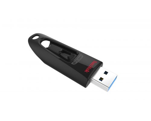 USB stick SanDisk Ultra USB 3.0, 256GB, Black, image 