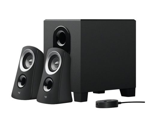 Тонколони Logitech Z313, 2.1, 25W, Черен, image 