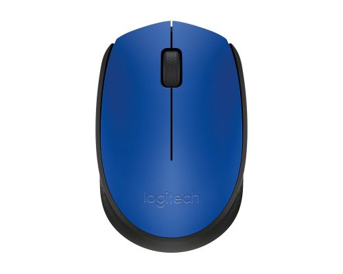 Wireless optical mouse LOGITECH M171, Blue, USB, image 
