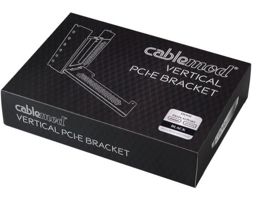 Универсален брекет и кабел за вертикален монтаж за видео карта CableMod PCIe x16, 1x DisplayPort, 1x HDMI кабел, image _ab__is.image_number.default