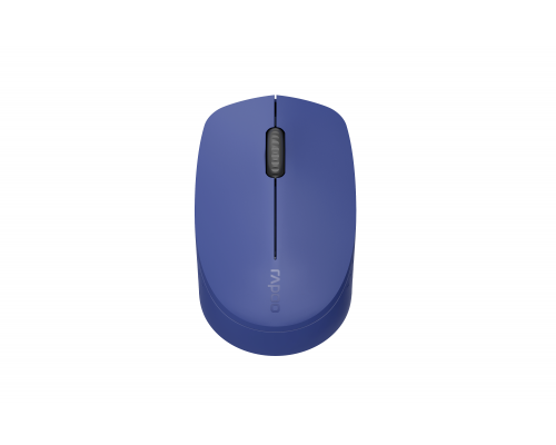 Wireless optical Mouse RAPOO M100 Silent, Multi-mode, blue, image 