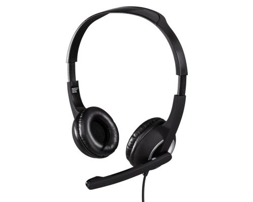 Headphones HAMA-53982/51616, Essential HS-300, Black, image , 2 image