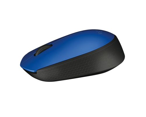 Wireless optical mouse LOGITECH M171, Blue, USB, image , 2 image