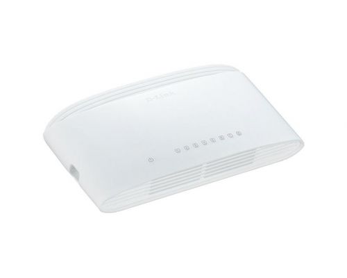 Суич D-Link DGS-1008D/E, 8 портов, 10/100/1000, Gigabit, Desktop, image 