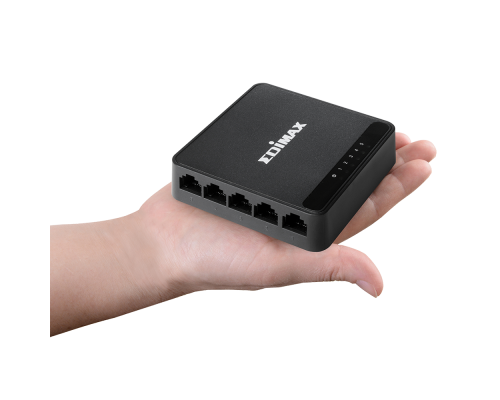 Switch EDIMAX ES-3305P V3, 5 Ports, 10/100 Mbps, image , 4 image