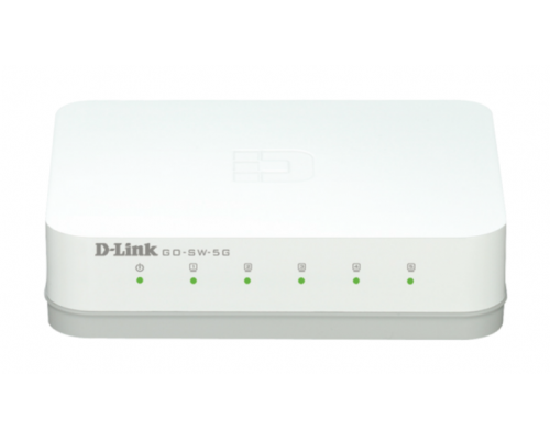 Суич D-Link GO-SW-5G/E, 5 портов 10/100/1000, image 