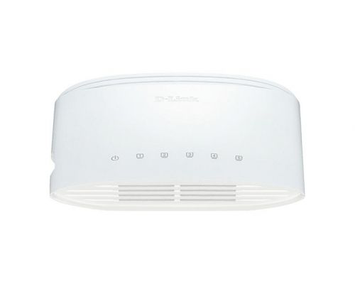 Суич D-Link DGS-1005D/E, 5 портов, 10/100/1000, Gigabit, DGS-1005D/E, Desktop, image 