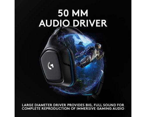 Геймърски слушалки Logitech G432, Микрофон, Черни, image _ab__is.image_number.default