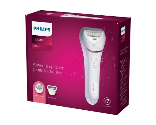 PHILIPS Epilator series 8000 wet&dry legs and body 7 attachments, image _ab__is.image_number.default