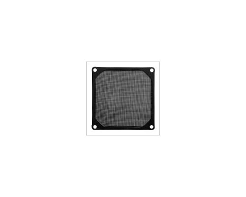 Evercool Филтър Fan Filter Metal Black - 80mm, image 