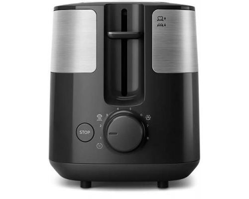 Тостер PHILIPS HD2516/90, black, 2-slot, bun warmer, image _ab__is.image_number.default