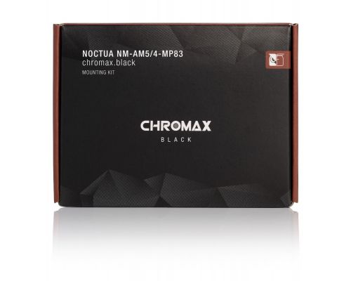 Noctua Mounting KIT AM5/AM4 - NM-AM5/4-MP83 chromax.black, image , 2 image