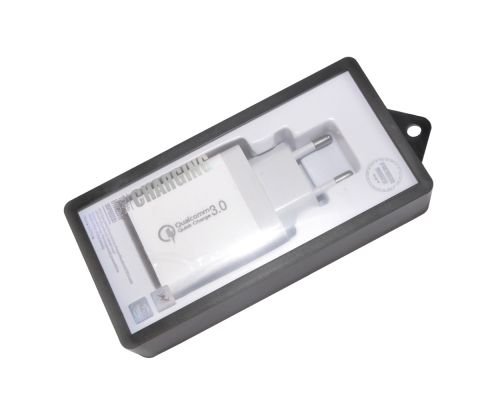 Makki бързо зарядно Fast Charger - QC3.0+2xUSB 30W White - MAKKI-QC30W3, image _ab__is.image_number.default