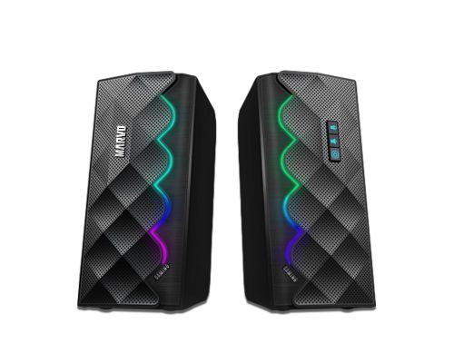 Marvo Gaming Speakers 2.0 6W Bluetooth RGB - MARVO-SG-269, image , 2 image