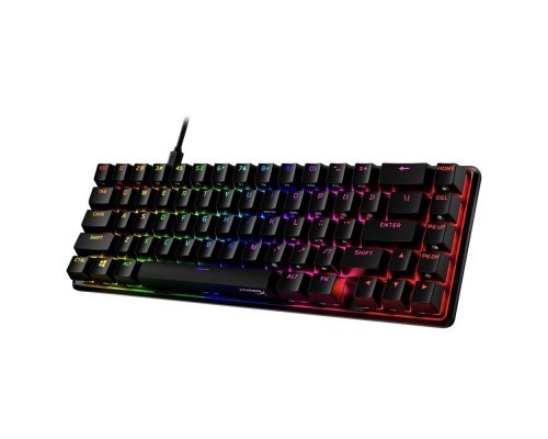Геймърскa механична клавиатура HyperX Alloy Origins 65, HyperX Aqua суичове, Черен, image _ab__is.image_number.default