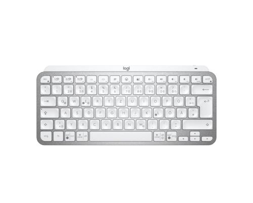 Безжична клавиатура Logitech MX Keys Mini, Bluetooth, USB-C, Pale Grey, image _ab__is.image_number.default
