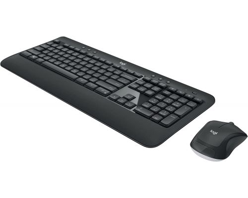 Wireless Keyboard and mouse set Logitech MK540, 2.4 GHz, Black, image , 2 image