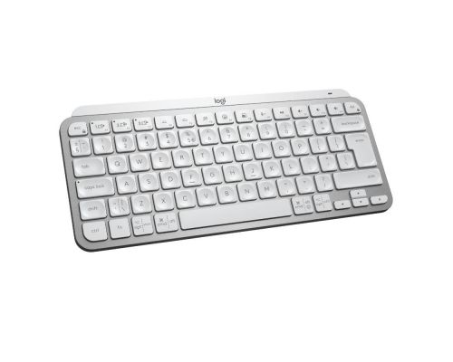 Безжична клавиатура Logitech MX Keys Mini, Bluetooth, USB-C, Pale Grey, image 