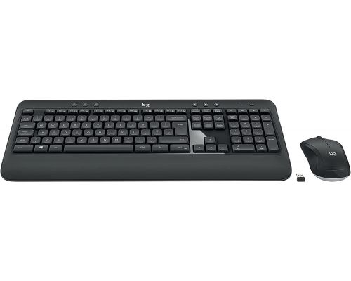 Wireless Keyboard and mouse set Logitech MK540, 2.4 GHz, Black, image 