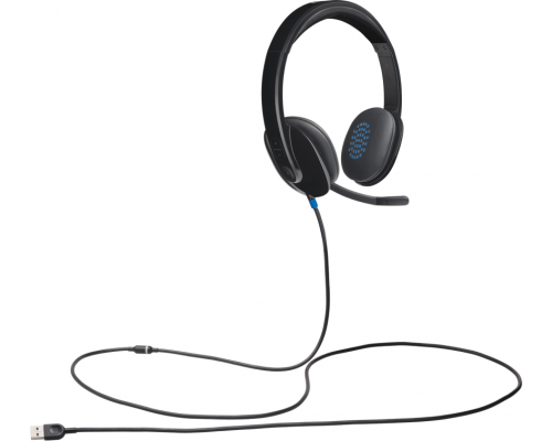 Headphones Logitech H540, USB, image , 4 image