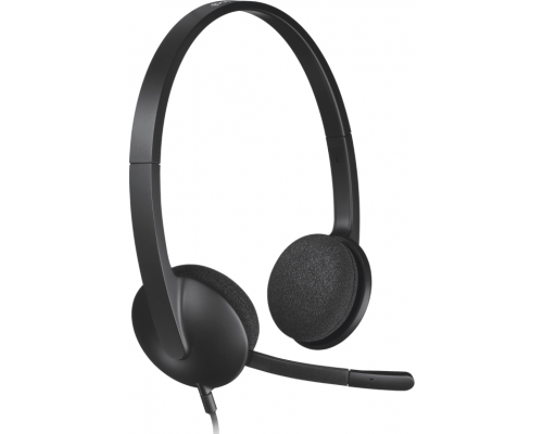 Headphones Logitech H340, USB, image , 2 image