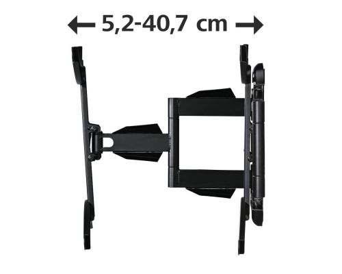 Hama FULLMOTION TV Wall Bracket, 3 Stars, 191 cm (75"), black, image , 4 image