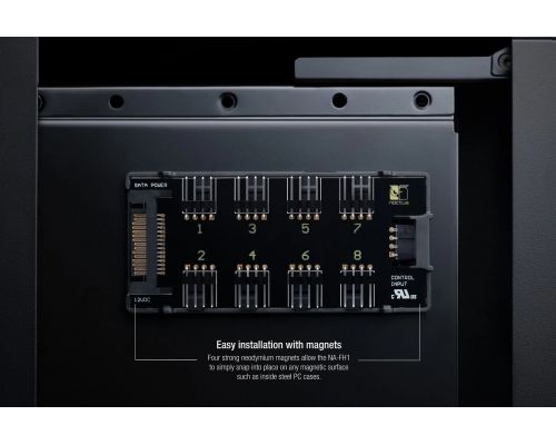 Noctua Fan Hub - 8 port PWM with SATA Power 5V/12V - NA-FH1, image , 5 image