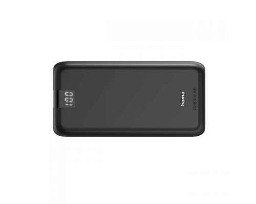 HAMA ВЪНШНА БАТЕРИЯ POWER PACK "PERFORMANCE 20", 20000 MAH, 3 ИЗХОДА: USB-C, 2X USB-A, image _ab__is.image_number.default
