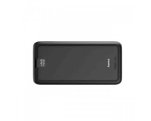 HAMA ВЪНШНА БАТЕРИЯ POWER PACK "PERFORMANCE 10", 10000 MAH, 3 ИЗХОДА: USB-C, 2X USB-A, image _ab__is.image_number.default