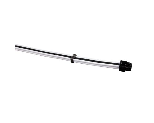 1stPlayer комплект удължителни кабели Custom Modding Cable Kit Black/White - ATX24P, EPS, PCI-e - BKW-001, image _ab__is.image_number.default