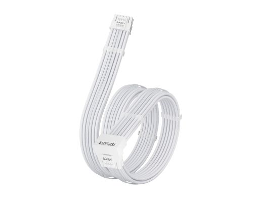 1stPlayer модулен кабел Custom Sleeved Modding Cable White - PCIe 5.0 12VHPWR M/M - FM2-B-WH, image _ab__is.image_number.default
