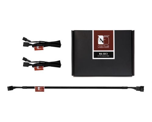 Noctua удължение за вентилатори Extension cables 3 x 4pin PWM 30cm - NA-SEC1, image 