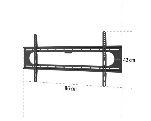 Стенна стойка за TV Hama Ultraslim FIX, 90", 220842, image _ab__is.image_number.default