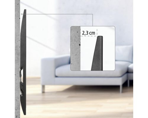 Стенна стойка за TV, FIX, черна, 600x400, 190 cm (75"), 220813, image _ab__is.image_number.default