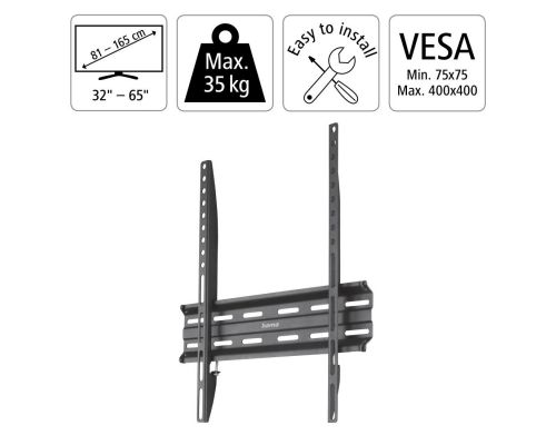 Hama TV Wall Bracket, 65", 220809, image , 5 image