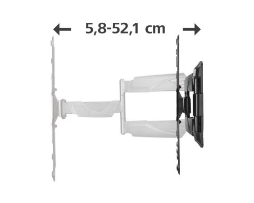 Hama TV Wall Bracket, Swivel, Tilt, 165 cm (65"), 220828, image , 8 image