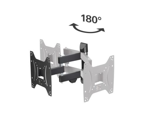 Hama TV Wall Bracket, Swivel, Tilt, Pull-out, 122 cm (48"), 220822, image , 4 image