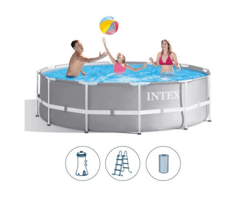 Сглобяем басейн INTEX Prism Frame, 366 x 99 см, с филтърна помпа, 26716NP, image 