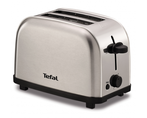 Tefal TT330D30, Ultra mini, Toaster, 700W, 2 Hole, 6 Stage thermostat, Stainless steel, image 
