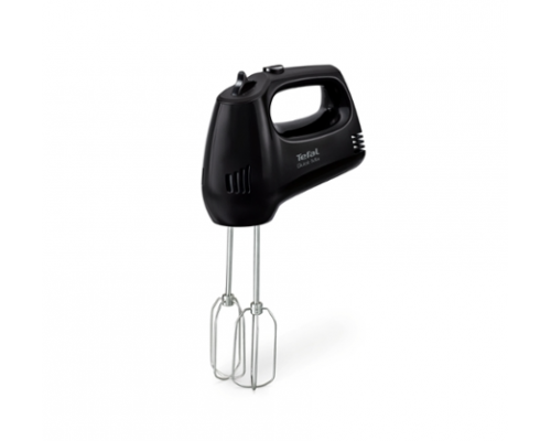 Tefal HT310838, Hand Mixer, 300W, 5 Speeds + turbo,  2 Beaters, 2 Dough hooks, black, image _ab__is.image_number.default