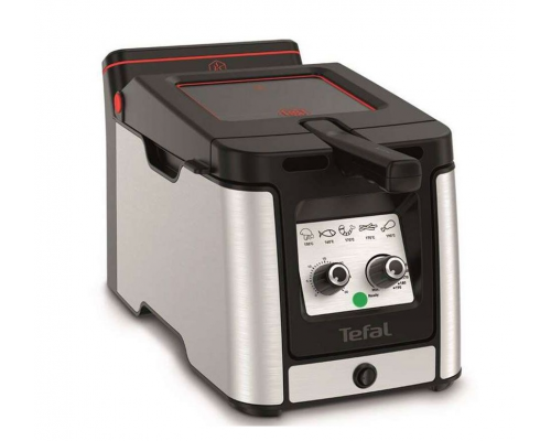 Tefal FR600D10, CLEAR DUO (ODORLESS), 1.2kg (3.5L), 2000W, adjustable temp & timer (30min), removable bowl, cool touch, on/off, image 