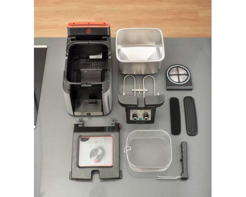 Tefal FR600D10, CLEAR DUO (ODORLESS), 1.2kg (3.5L), 2000W, adjustable temp & timer (30min), removable bowl, cool touch, on/off, image _ab__is.image_number.default