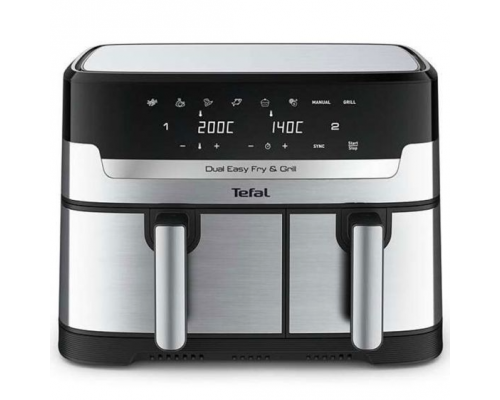 Tefal EY905D10 DUAL EASY FRY & GRILL SS EU, image 