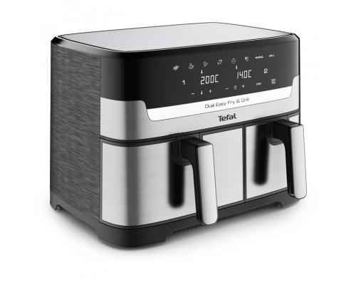 Tefal EY905D10 DUAL EASY FRY & GRILL SS EU, image , 2 image