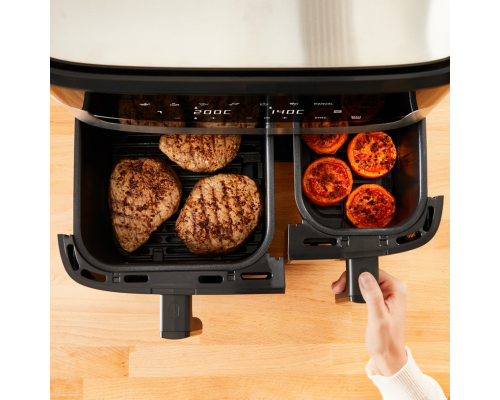 Tefal EY905D10 DUAL EASY FRY & GRILL SS EU, image , 5 image